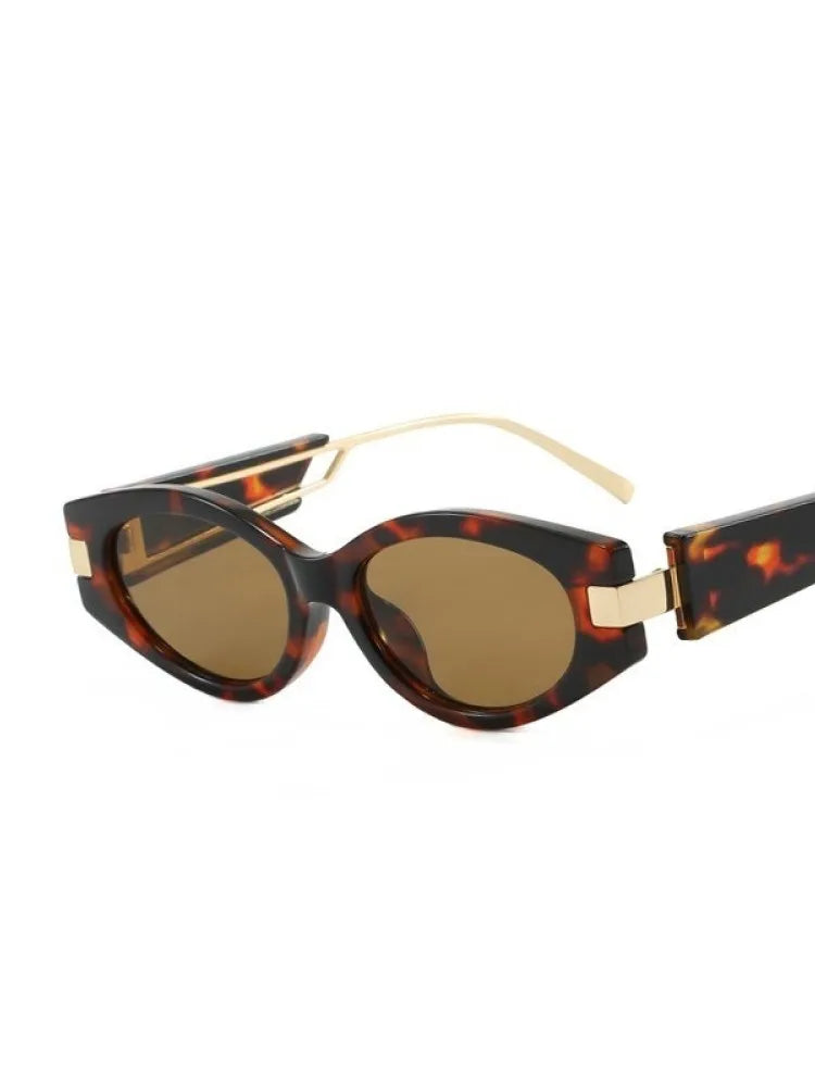 Small Frame Y2k Sunglasses Women Brand Designer Vintage Punk Sun Glasses Female Personality Fashion Shades Oculos De Sol