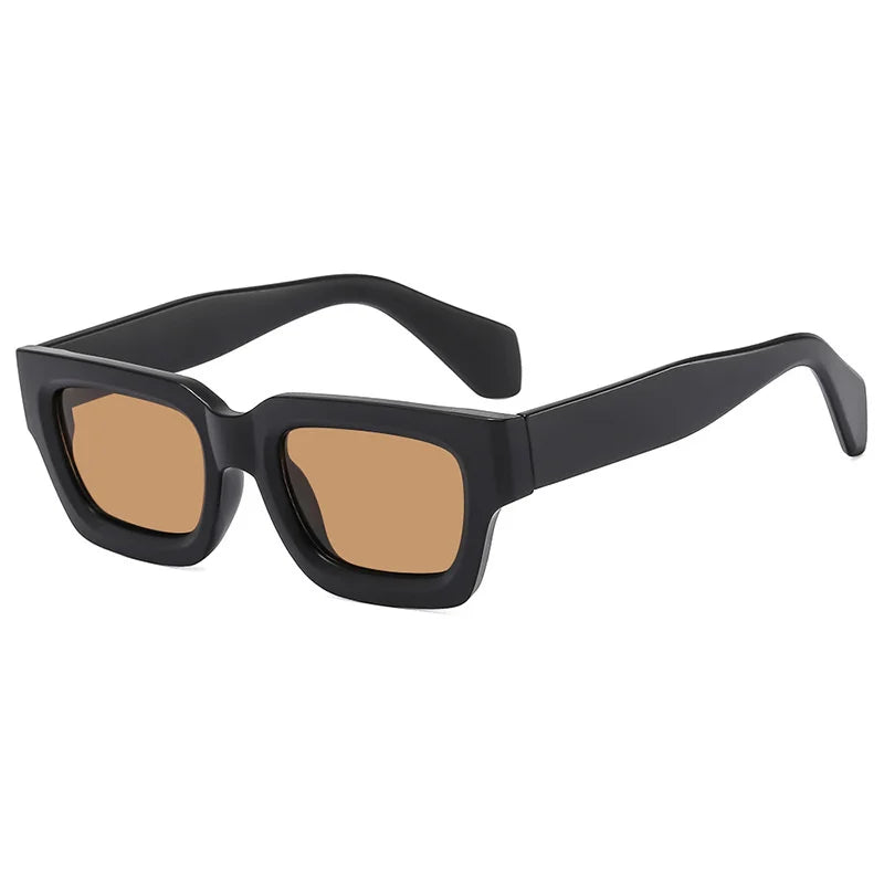Fashions Retro Square Sunglasses Men Cat Eye Sun Glasses Brand Rectangle Eyewear UV400 Summer Shades Vintage Punk Eyeglasses