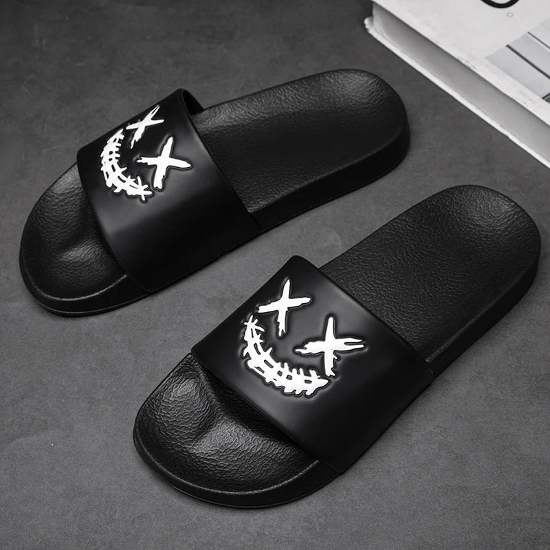 Shoes Summer Men's Slippers Shoes Man Soft Slides Non-slip Casual Indoor Outdoor EVA Sandals Beach Garden Fashion For youngster