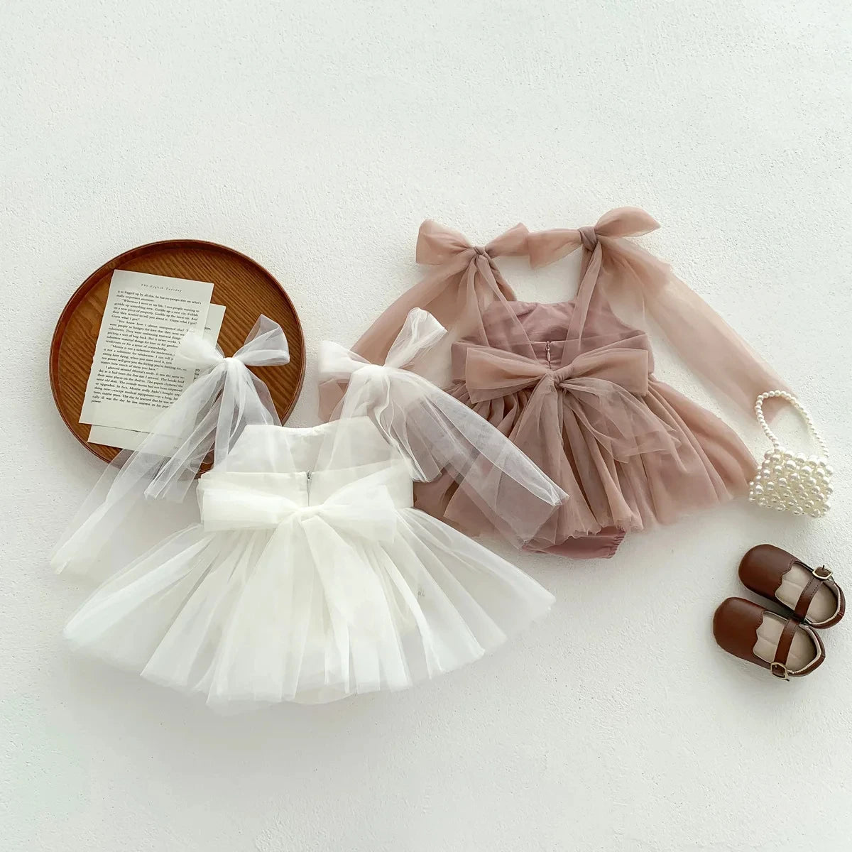 2026 Summer Baby Clothes Infant Girls Party Dress Lace Bodysuits & One-pieces 100-day Photo Dress Baby Photograph Clothing