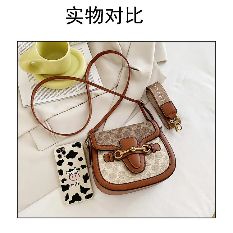 Luxury Versatile Women's Chain Bag Handbags 2024 Hot Sale Retro Designer Crossbody Shoulder Purses Small Square Bag Women Clutch