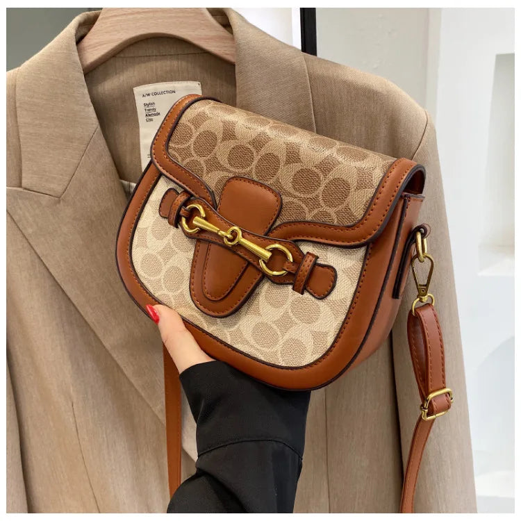Luxury Versatile Women's Chain Bag Handbags 2024 Hot Sale Retro Designer Crossbody Shoulder Purses Small Square Bag Women Clutch