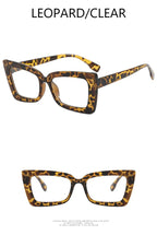 Fashion Square Eyeglasses Frames for Women Men Anti Blue Light Rectangle Glasses Frame Optical Computer Cat Eye Eyewear