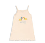 2026 KS Summer Baby Girls Cotton Slip Dresses Cherry T Shirts + Shorts Suits Sets Kids Clothes Girls Sequin Tank Dress Top 1-9Y