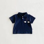 2026 Summer New Children Short Sleeve T Shirts Cotton Boys Girls Cute Cartoon Polo Shirts Toddler Casual T Shirts Kids Clothes