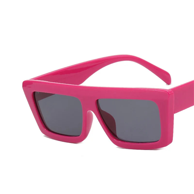 Square Vintage Sunglasses Women Men Brand Designer Retro Sun Glasses Female Fashion Cat Eye Shadow for Female Oculos De Sol