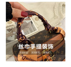 Brand Designer Women's Printed Box Bag Handbags Ladies Retro Patchwork Handbags Wild Portable Shoulder Corssbody Cosmetic Bag