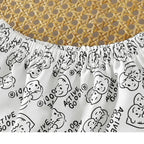 Summer Kids Striped Sport Shorts 0-5Y Children Loose Elastic Pants Cartoon Beach Shorts for Boys Girls Outdoor Play
