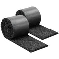 Rubber Mulch Roll 140 x 5.5in for Landscaping Recycled 2 Rolls Mulch Mat