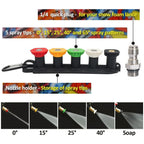 Graffiti Design High-Pressure Foam Gun Set - Multi-Brand Fit