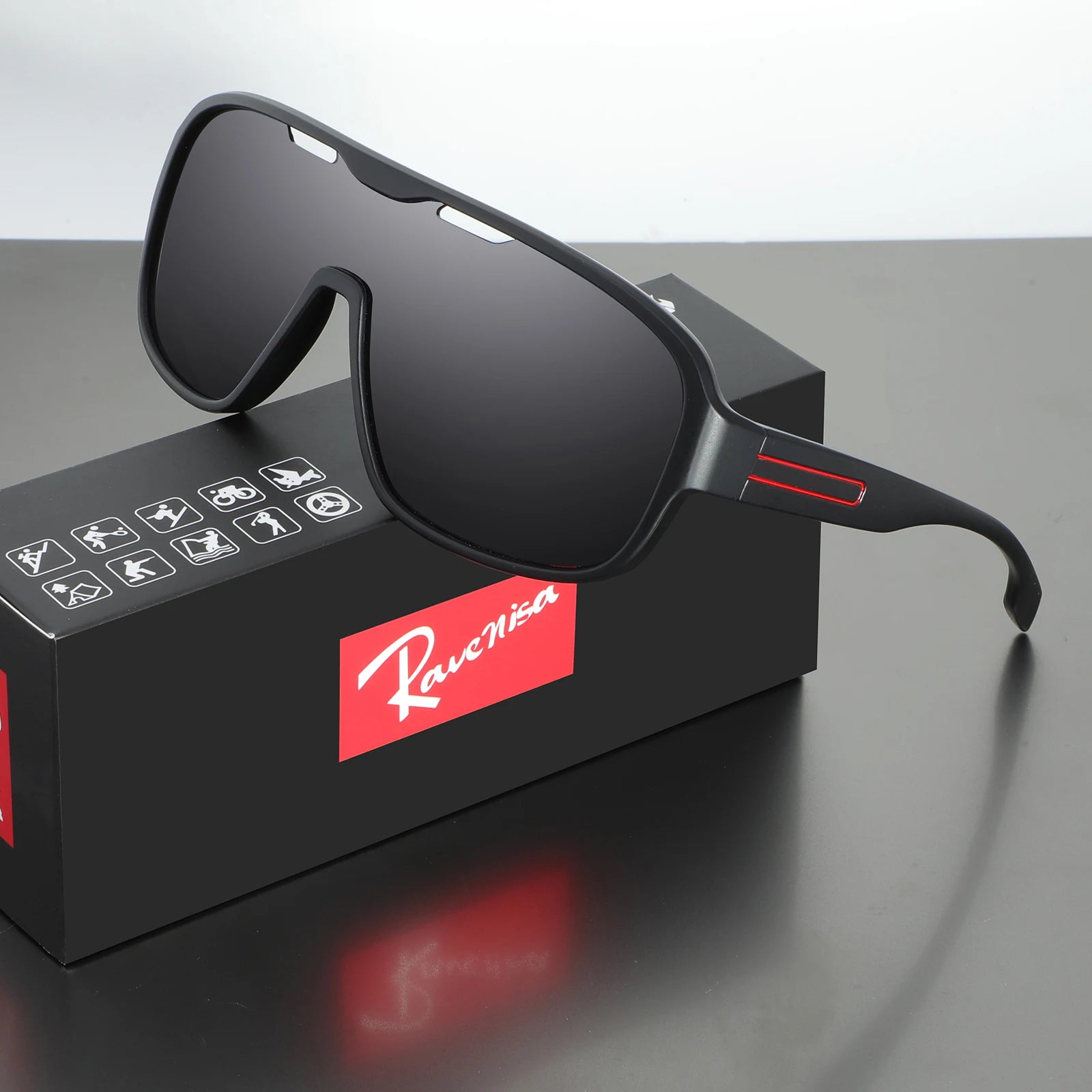Cycling Sunglasses Polarized Sun glasses With Sun Protection  For Men or Women  UV400 Protective Goggles