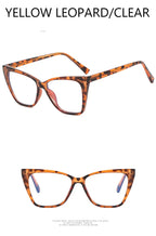 Fashion TR90 Retro Cat Eye Anti-blue Light Glasses Frame Women New Ultra-light Frame Glasses