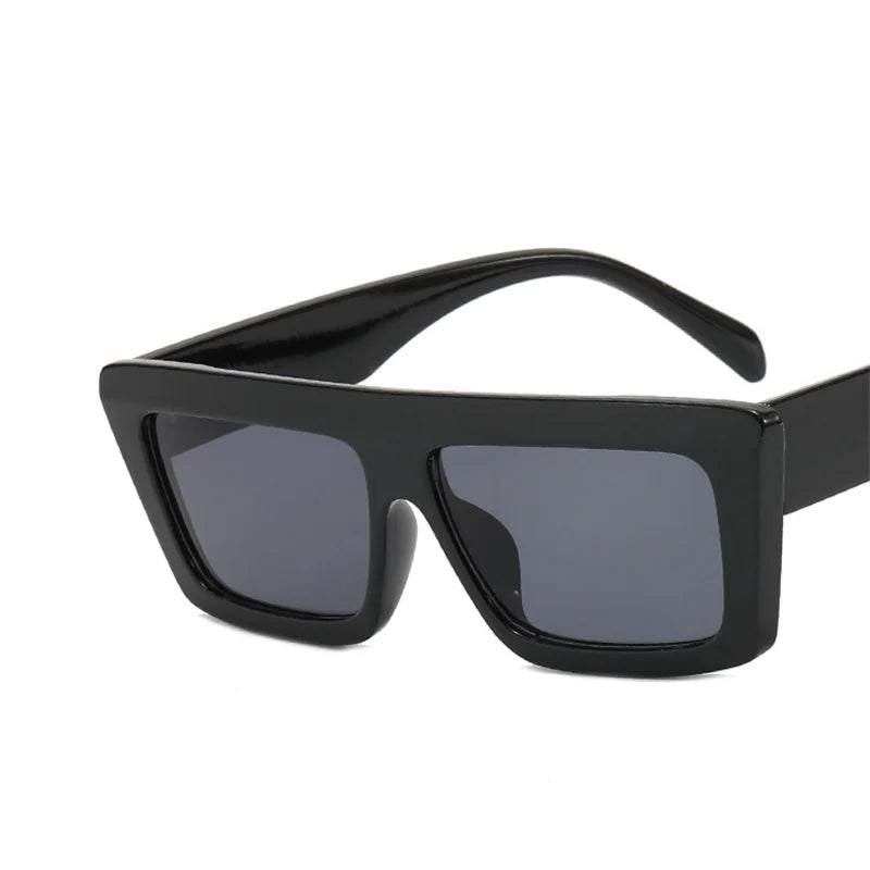 Square Vintage Sunglasses Women Men Brand Designer Retro Sun Glasses Female Fashion Cat Eye Shadow for Female Oculos De Sol