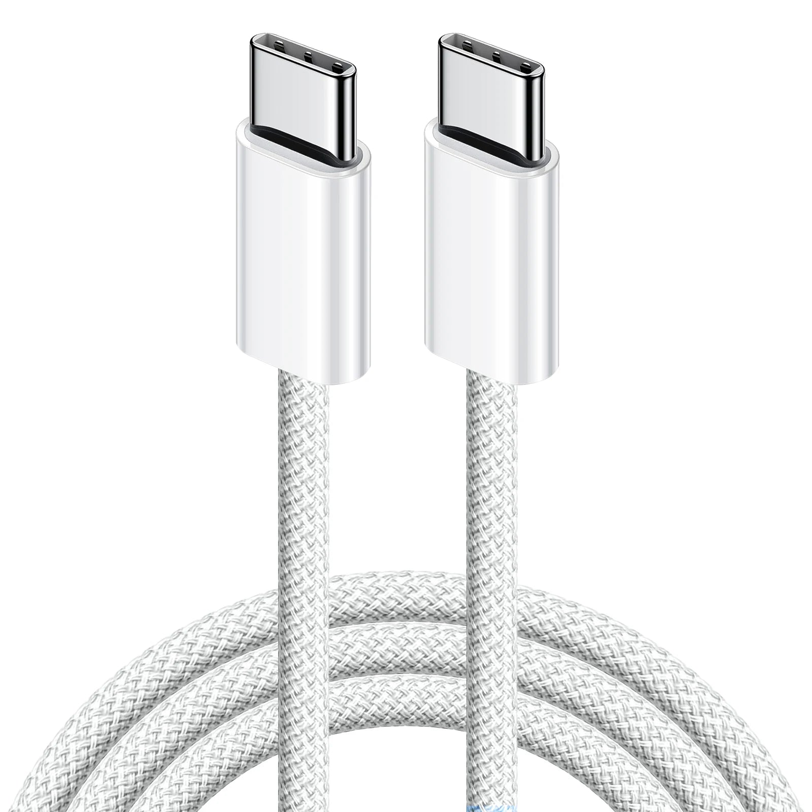 Type C to Type C Fast Charging PD 60W 1m 2m Mobile Phone Date Cable For Iphone15 16 17 Samsung Huawei USB C to C  Charger Cable