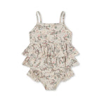 2025 Summer Baby Girls KS Swimwear Sets One Piece Kids swan Swimsuits Holiday Outwear Toddler Girl Sequin Swim Bikini Shorts Cap