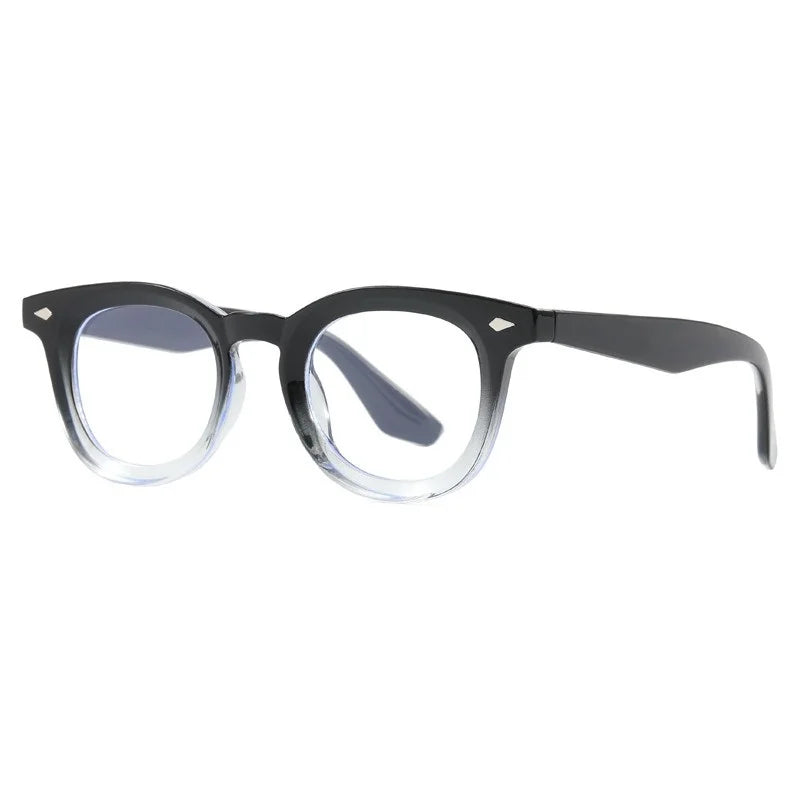 Vintage Punk Square Sunglasses Women Brand Fashion Concave Sun Glasses Men Shades UV400 Olive Green Leopard Rivets Eyewear