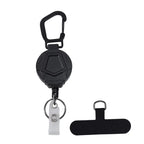 Retractable Lanyard Anti-Theft Phone Holder Travel Cellphone Lanyard Strap Smartphone Safety Tether With Belt Clip