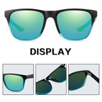 Fashion Square Polarized Sunglasses man Driving Fishing Luxury Brand Designer UV400 Eyewear