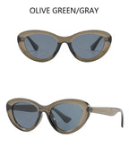Retro Concave Cat Eye Sunglasses Women Fashion Brand Designer New Sun Glasses Cateye Eyeglasses Shadow for Female