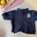 2026 Summer New Children Short Sleeve T Shirts Cotton Boys Casual Polo Shirts Girls Cute Cartoon Lapel Tops Kids Clothes