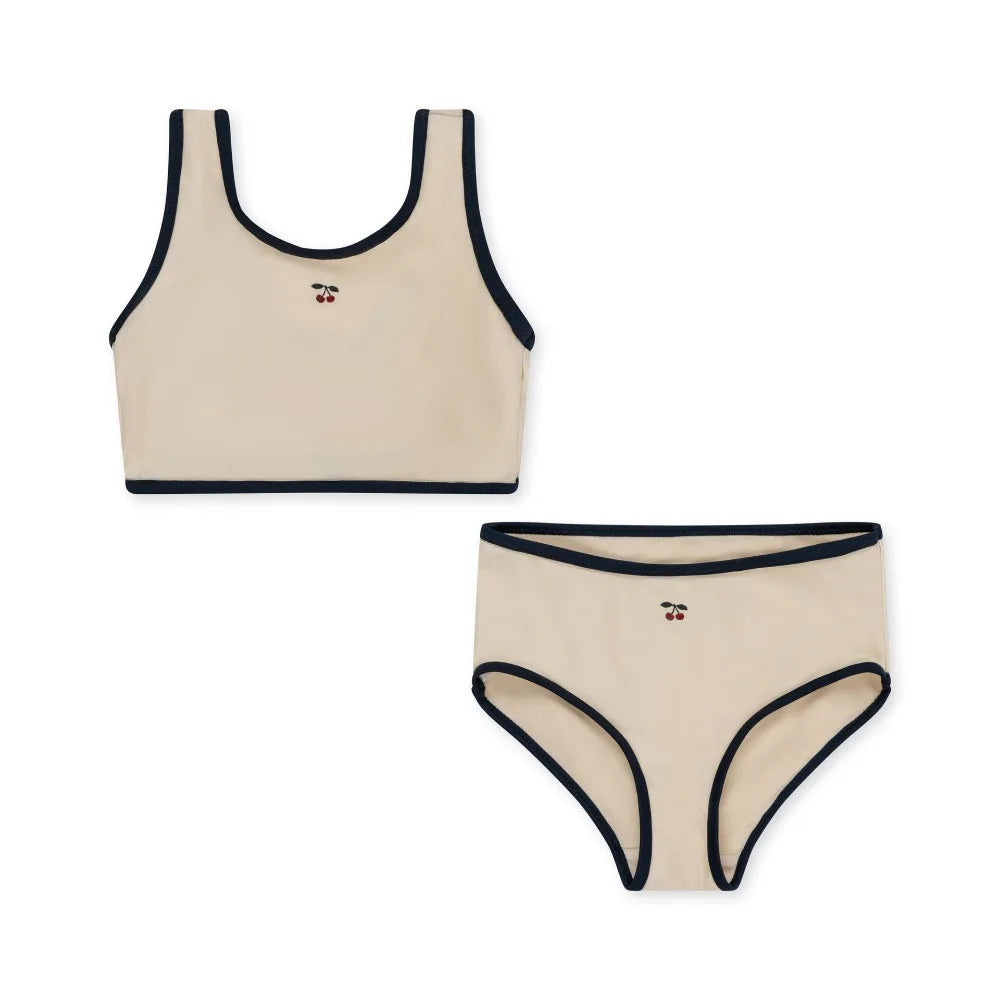 2026 Summer KS Baby Girls Holiday Swimwears Bikini Kids Swimming Suit Wear Clothes Girls One Piece Sister Brother Matching 1-9Y