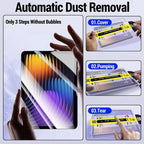 2pcs Easy to Install HD Tempered Glass Screen Protector For iPad Pro 13 12.9 M4 Air 11 M3 M2 5 4 Mini 6 7 9 9th 10 10th A16 Film