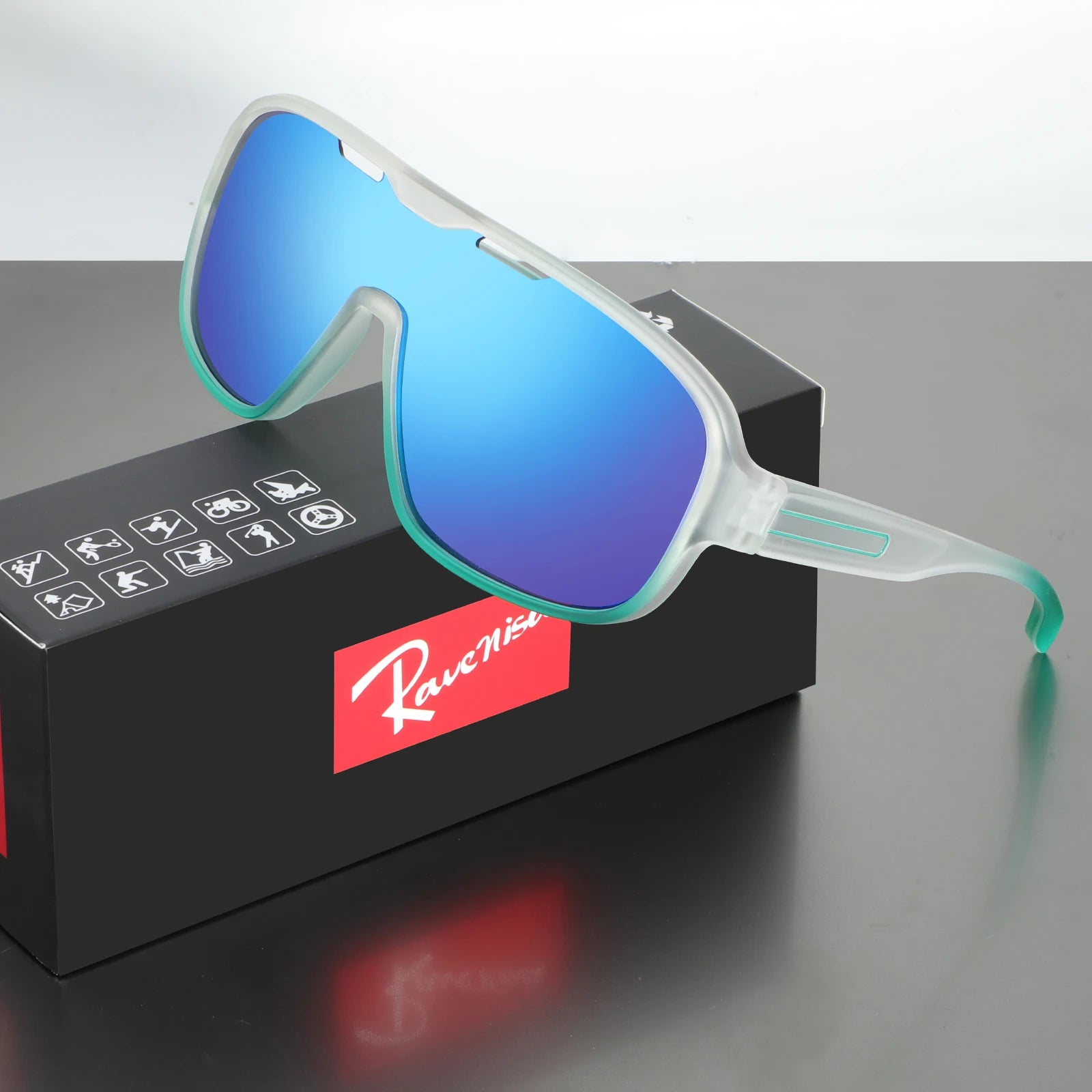 Cycling Sunglasses Polarized Sun glasses With Sun Protection  For Men or Women  UV400 Protective Goggles