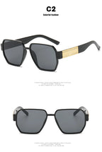 New Fashion Square Oversized Sunglasses Women Big Frame Colorful Sun Glasses Female Oculos Unisex Black Shades Gafas De Sol