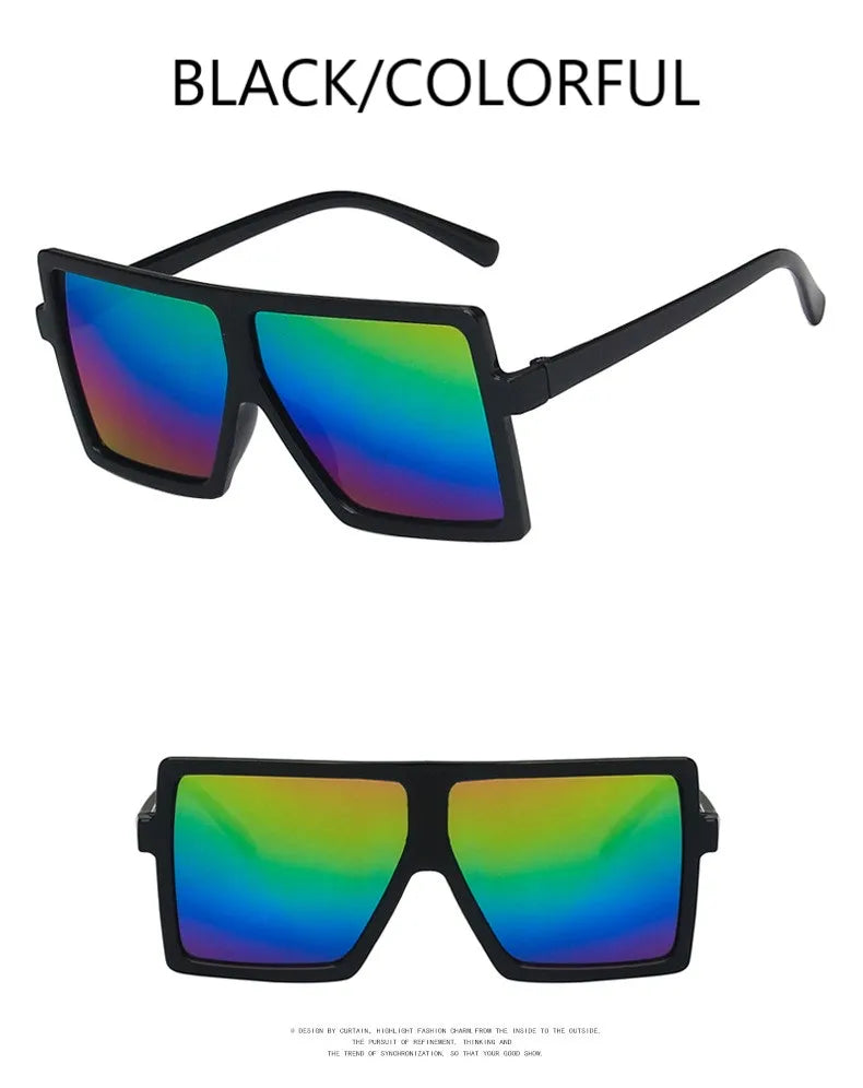 2024 Fashion New Sunglasses Square Boys Girls Brand Eyeglasses Infant Shades Baby Boys Girls Eyewear Gafas De Sol