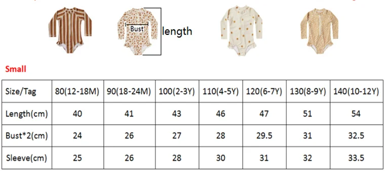 Summer RC Baby Girls Long Sleeve One-piece Swimsuit Set Toddler Girl Sunscreen Floral Bikini Suits Kids Swimwears Bodysuit 1-12Y