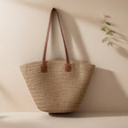 Luxury Designer Summer Beach Party Purses Shopper Tote Bag Women's Large Capacity Shoulder Bag Summer Straw Woven Basket Handbag