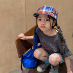 2026 Summer New Children Short Sleeve T Shirts Cotton Boys Letter Print Casual Tee Baby Girls O-neck Loose Tops Kids Clothes