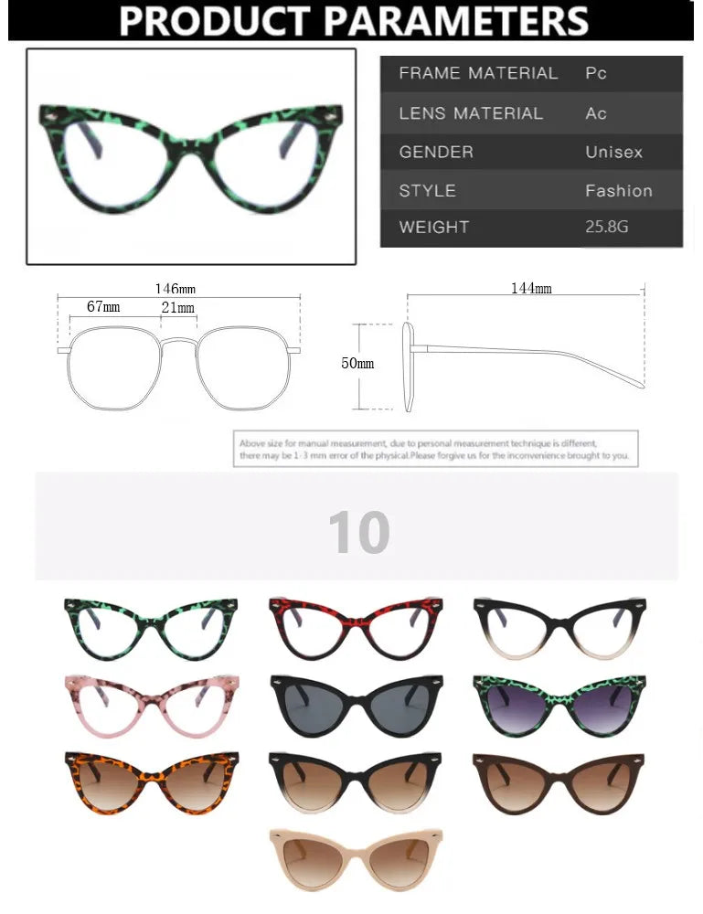 Fashion Cat Eye Sunglasses Women Men 2023 Vintage Luxury Brand Designer Cateye Eyewear Sun Glasses Frame Ladies Shades UV400