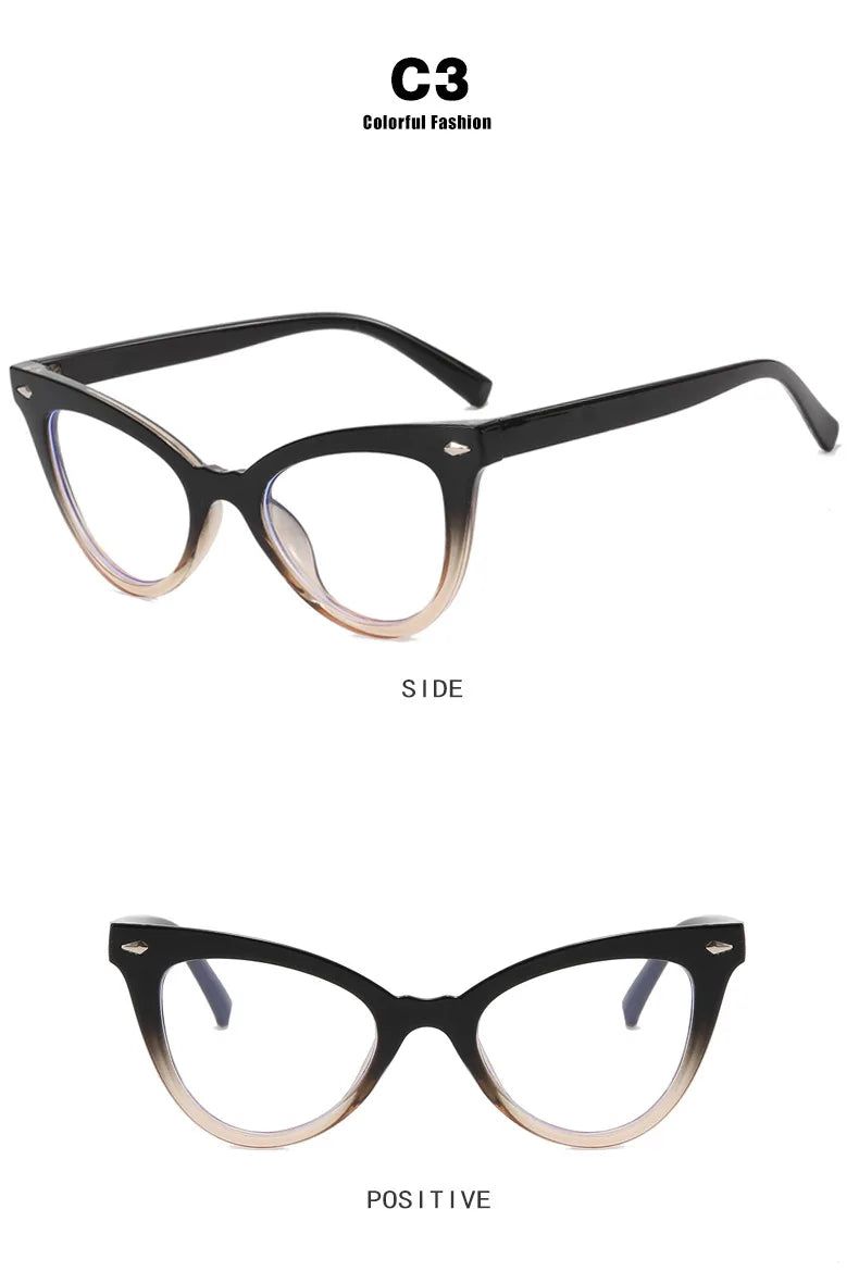 Fashion Cat Eye Sunglasses Women Men 2023 Vintage Luxury Brand Designer Cateye Eyewear Sun Glasses Frame Ladies Shades UV400