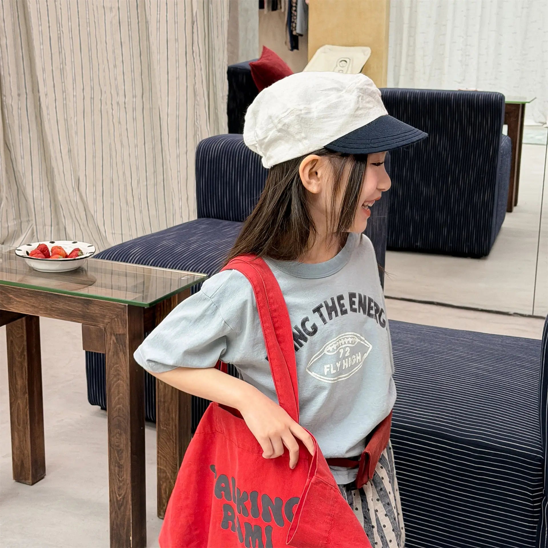 2026 Summer New Children Short Sleeve T Shirts Cotton Boys Letter Print Casual Tee Baby Girls O-neck Loose Tops Kids Clothes