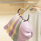 Circle Ring Hat Hanger 8 Hats Display Rack Baseball Cap Organizer Scarf Towel Tie Storage Holder for Closet Bedroom Saving Space