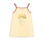 2026 KS Summer Baby Girls Cotton Slip Dresses Cherry T Shirts + Shorts Suits Sets Kids Clothes Girls Sequin Tank Dress Top 1-9Y