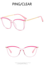 TR90 Fashion Myopia Glasses Frame Retro Brand Designer Cat Eye Optical Prescription Eyeglasses Women Computer Eyeglasses Girls