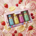 120ML Womens Eau De Parfum Gift Set 4PCS Sweet Candy Marshmallow Perfume Gourmand Fragrance Cute Bottle Long Lasting Spray