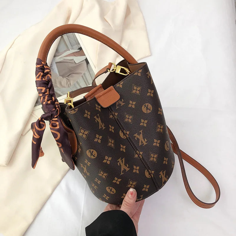 Classic Luxury Women'S Shoulder Bag Fashionable Print Retro Crossbody Bags For Women Designer Handbag Purses Clutch Travel Tote