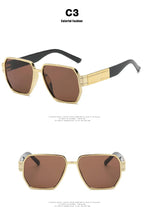 New Fashion Square Oversized Sunglasses Women Big Frame Colorful Sun Glasses Female Oculos Unisex Black Shades Gafas De Sol