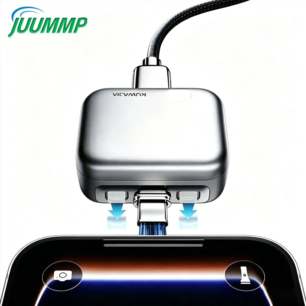 1PCS Type-C Fast Charging Separator, Universal Auto Disconnect Charger Adapter with Full Charge Auto Cut & Overcharge Protection