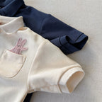 2026 Summer New Children Short Sleeve T Shirts Cotton Boys Casual Polo Shirts Girls Cute Cartoon Lapel Tops Kids Clothes