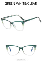 Fashion TR90 Retro Cat Eye Anti-blue Light Glasses Frame Women New Ultra-light Frame Glasses