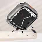 Glass+Case for Apple Watch 46mm 44mm 45mm 41 40 38 42mm Screen Protector Cover Change Ultra Bumper iWatch Series 10 9 8 7 SE 6 5