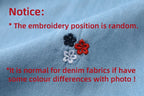 Clearance sale AS SS25 summer Embroidered Denim Collection high quality denim boys girls familly match clothes