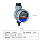 LCD Display Watering Timer Electronic Home Garden Ball Valve 0 Pressure Water Timer For Garden Irrigation Controller