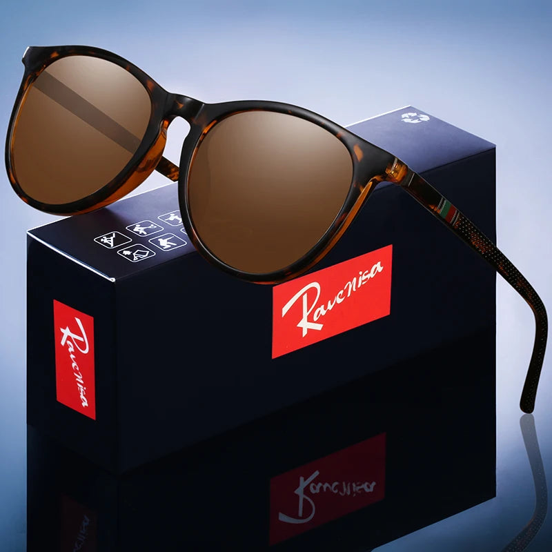 Trendy Polarized Sunglasses For  Women Brand Design Frame Fashion Sunglasses Pink  UV400