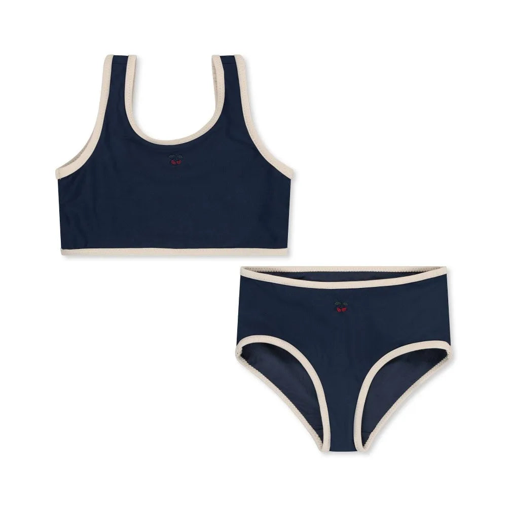 2026 Summer KS Baby Girls Holiday Swimwears Bikini Kids Swimming Suit Wear Clothes Girls One Piece Sister Brother Matching 1-9Y