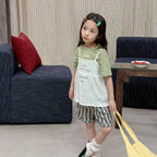 2026 Summer New Children Sleeveless Loose T Shirts Cotton Girls Versatile Sling Vest Toddler Thin Casual Tops Kids Clothes
